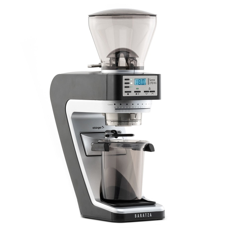 Baratza Sette 270wi Front Quarter View with Bin