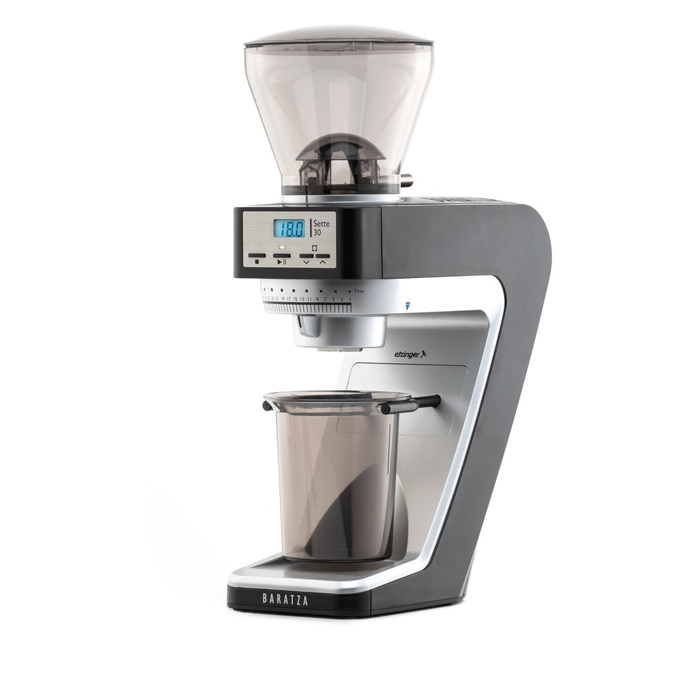 Baratza Sette 30 Front Quarter View with Bin