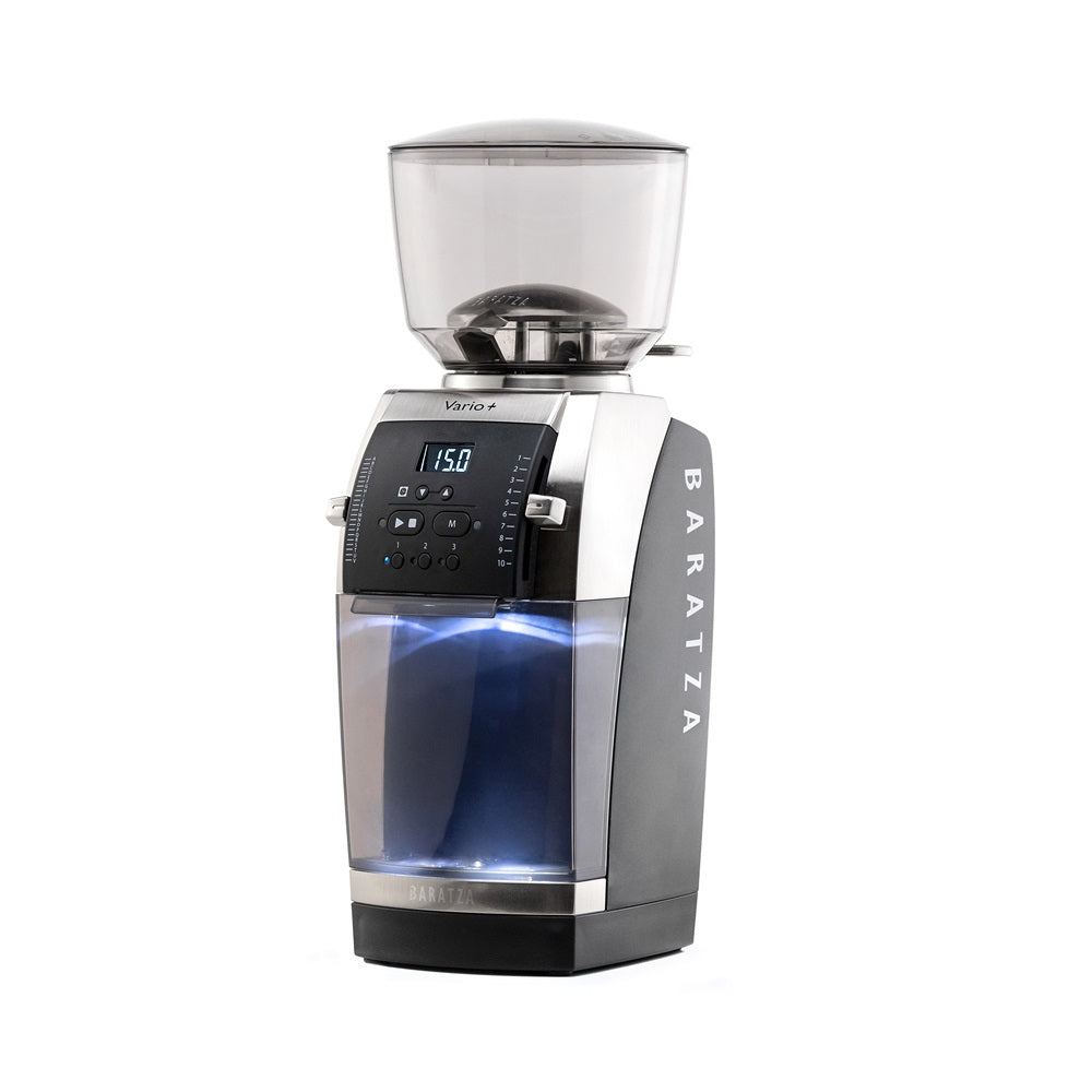 Baratza Vario+ Grinder Black Quarter Left View