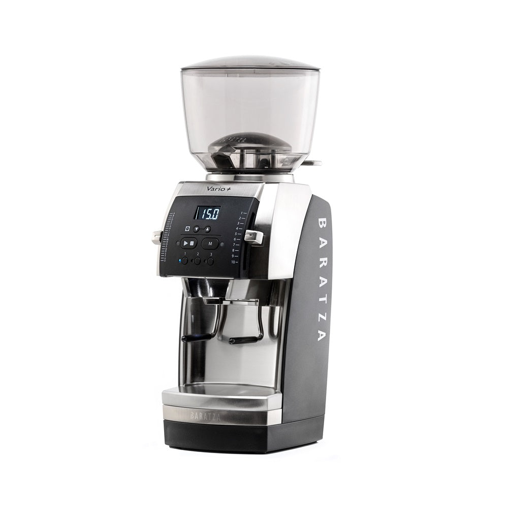 Baratza Vario+ Grinder Black Quarter Left View