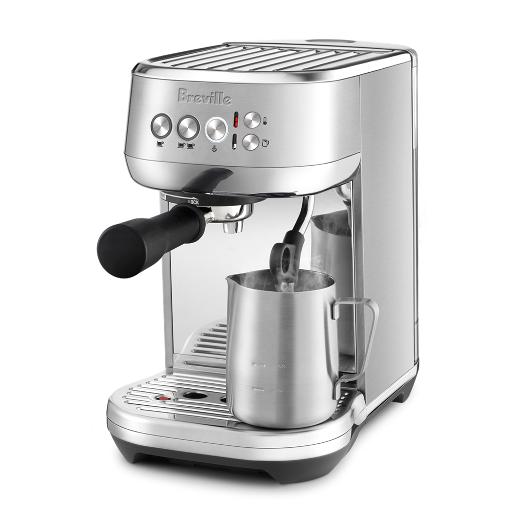 Breville bambino plus front quarter view 2