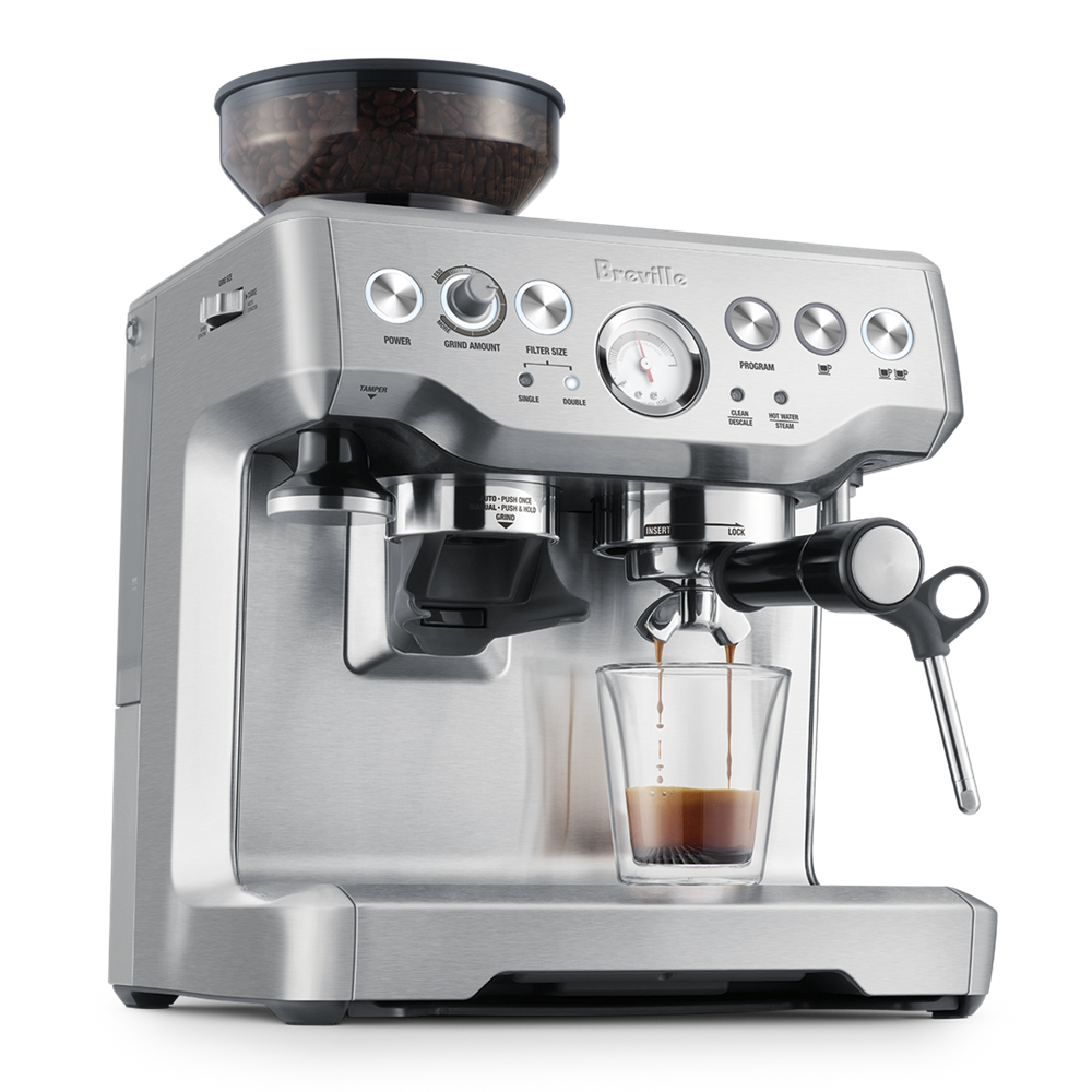 Breville the Barista Express front quarter view