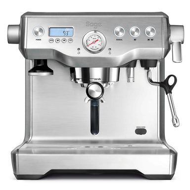 Breville the dual boiler espresso machine front view