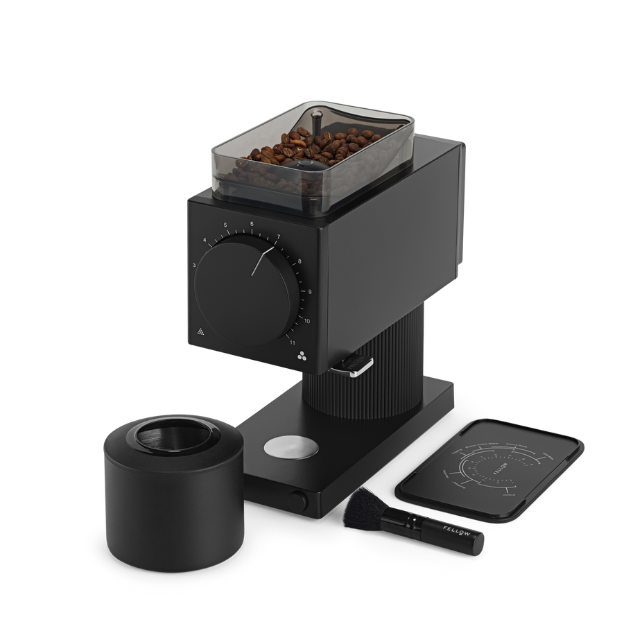 Fellow Ode Gen 2 grinder Black with accessories