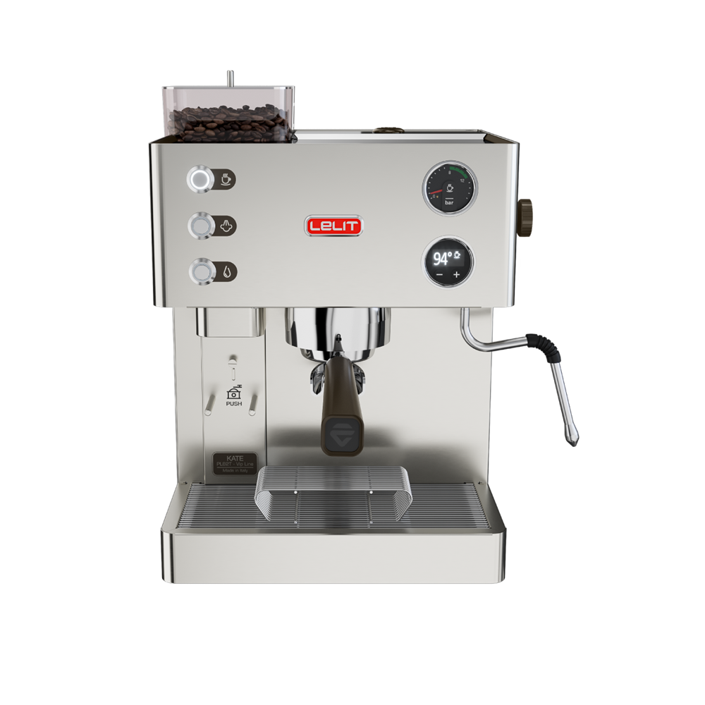 Lelit Kate espresso machine front view