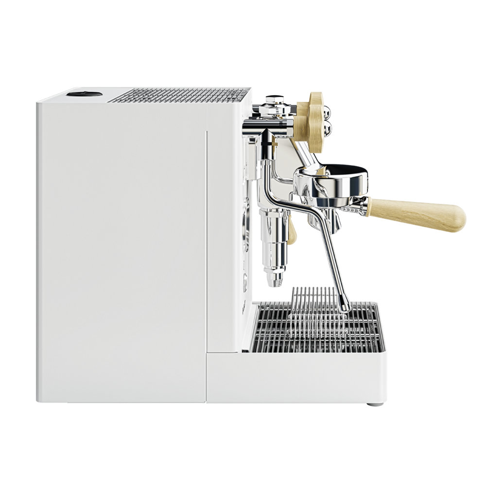 Lelit Mara X Espresso Machine White Side View