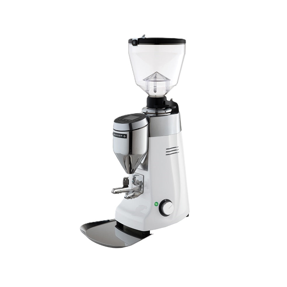 Mazzer Kony S Electronic Grinder white front