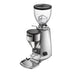 Mazzer Mini B Electronic Espresso Grinder Silver Front View