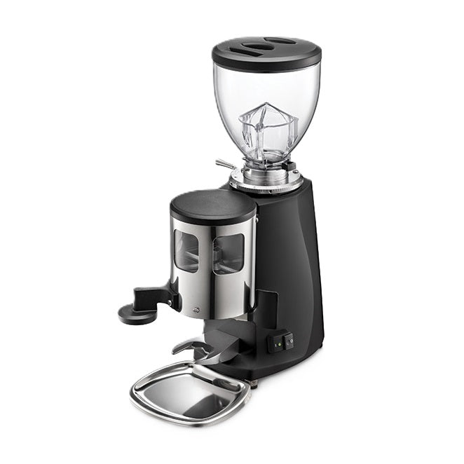 Mazzer Mini Time Espresso Grinder Black Front