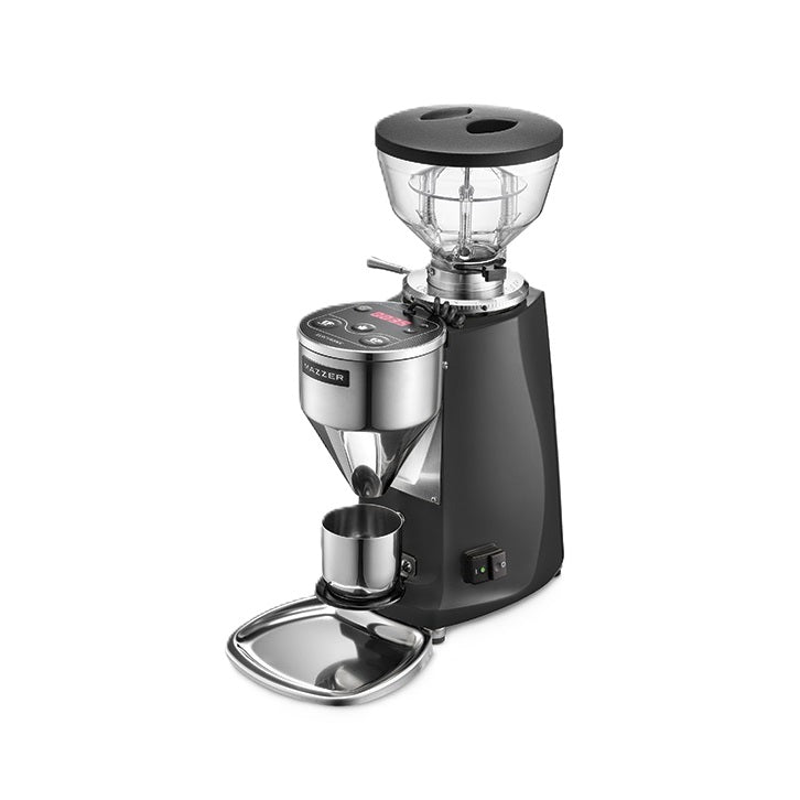 Mazzer Mini Filter Grinder black front view